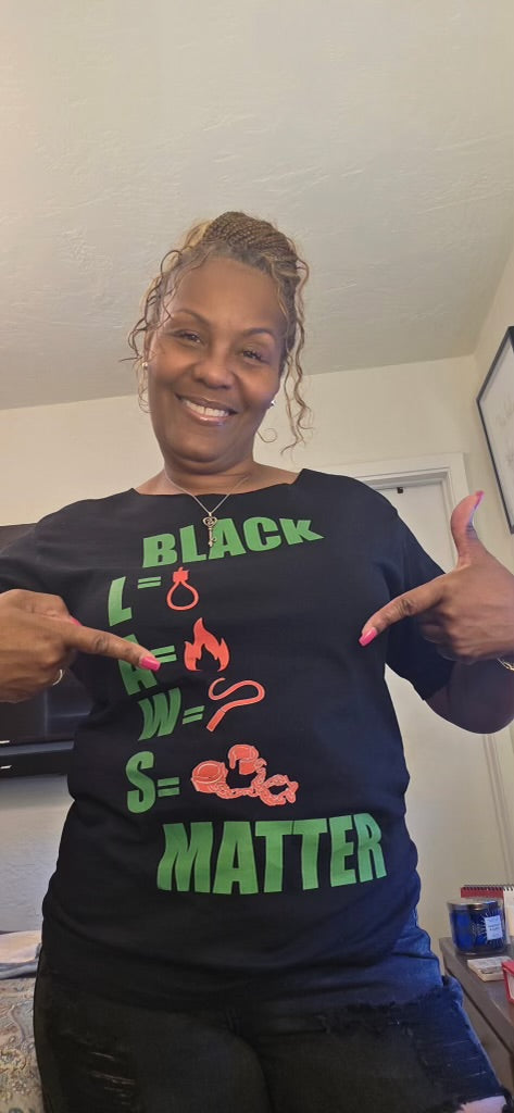 Black Law Matter tee