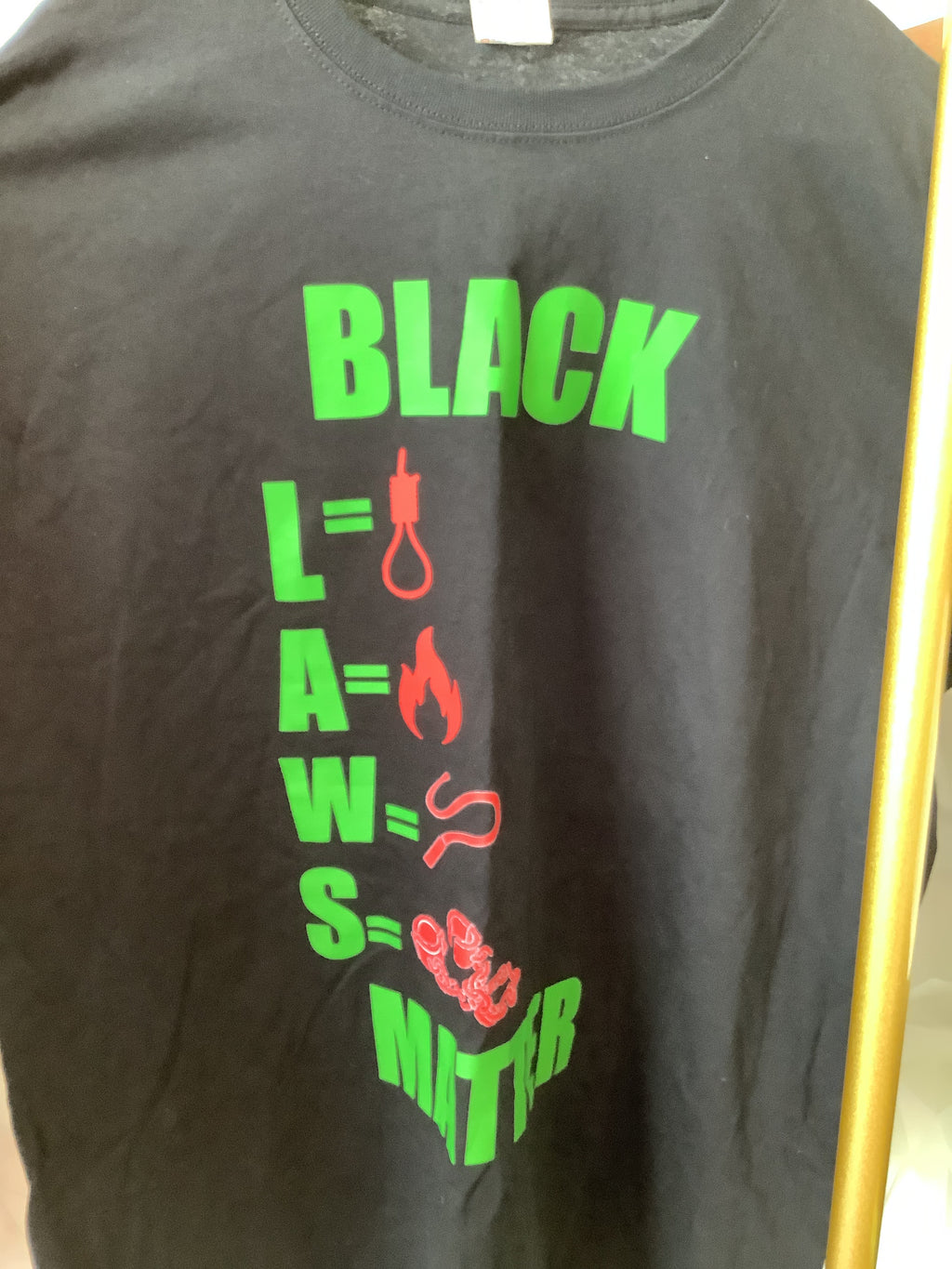 Black Law Matter tee